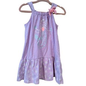 Purple Mermaid Toddler Dress Size 2T